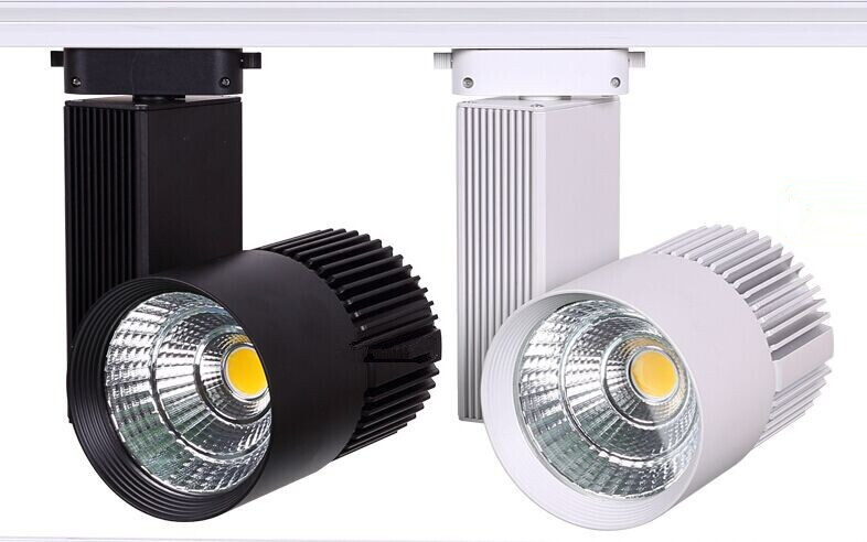 厂家批发led轨道灯 商场博物馆30W轨道灯 服装店聚光led射灯|ru