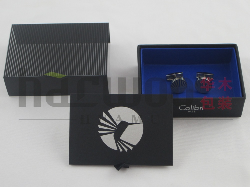 出口欧美品牌袖扣包装盒 批发定做小塑胶盒 高档袖扣盒保质保量