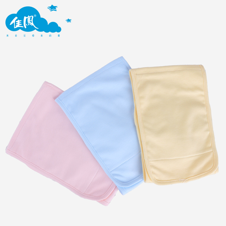 批发价婴幼儿童新生宝宝0-6岁肚兜保暖护肚围魔术贴圆领68*17用品|ru