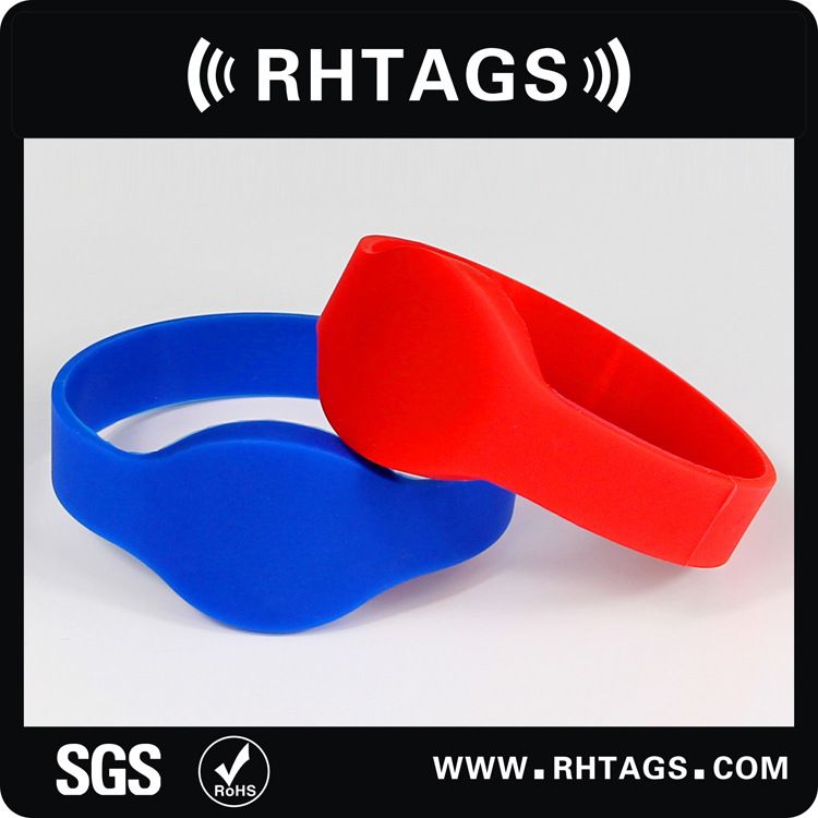 RFID硅胶手腕带、ID硅胶手腕带、F08硅胶手腕带、RFID硅胶腕带