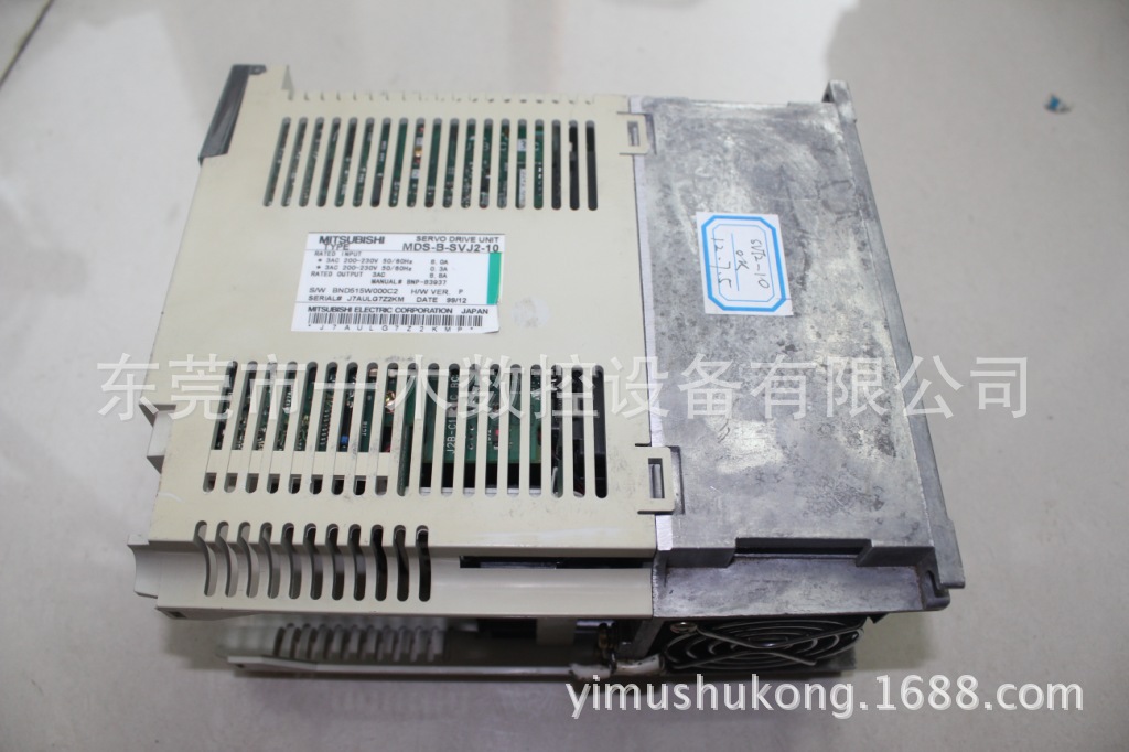三菱伺服驱动器MDS-B-SVJ2-10 原装九成新出售 质保3个月。