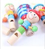 Cartoon children's whistle, wooden music toy, accessory, pendant, musical instruments