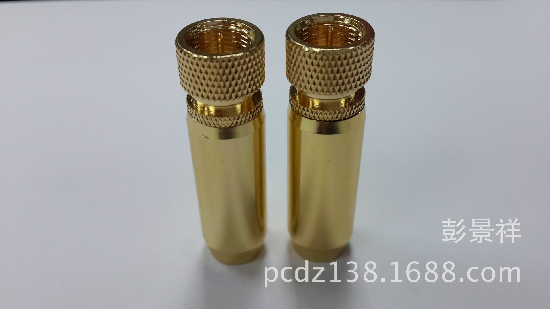 高端全铜镀金F头/F头焊线式/F头接线式/F头/视频插