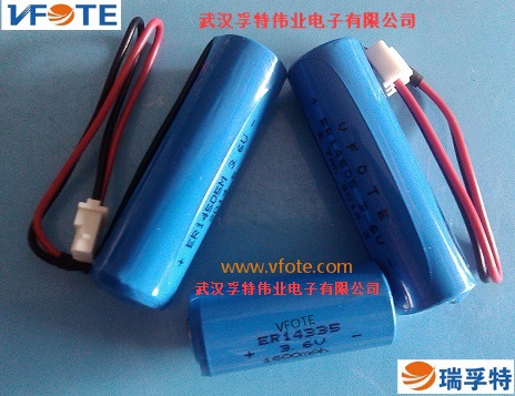 VFOTE武汉瑞孚特ER14505M/ER18505M智能阶梯水表用3.6V锂亚电池