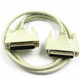 并口线LPT并口打印连接线 打印机数据线3米 25针对针打印共享线