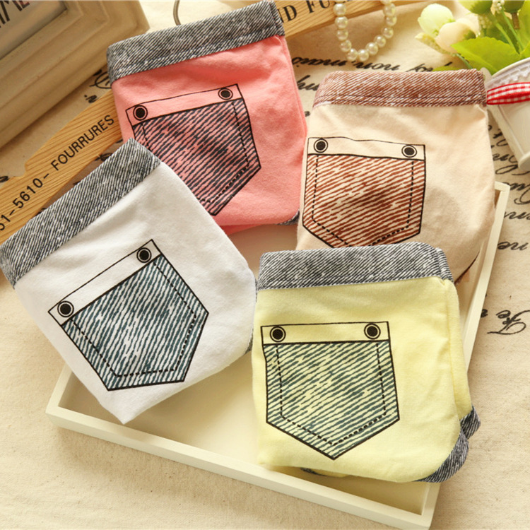 Slip jeunesse poche en coton - Ref 653229 Image 8