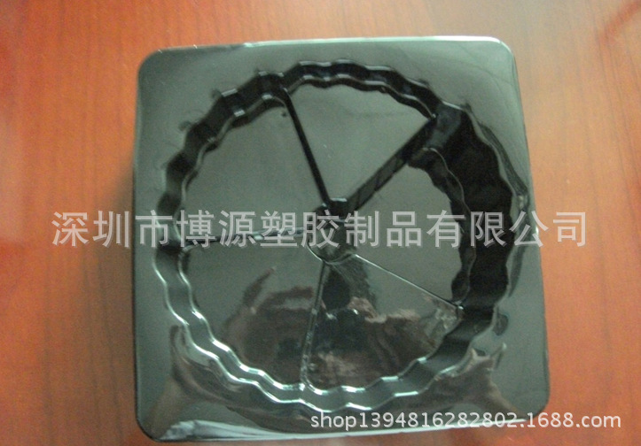 深圳厂家：供应pvc黑色底面，透明pvc盖吸塑盒