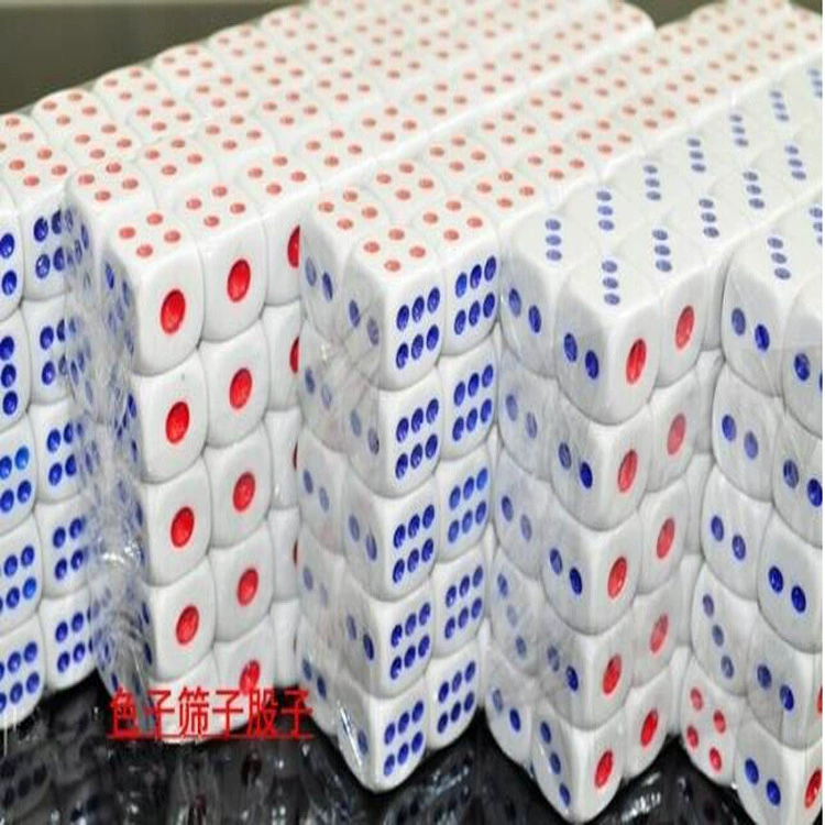 Plastic dice, entertainment teaching aids, for karaoke bars