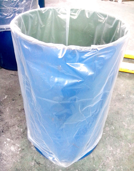 200升(L)开口铁桶化工镀锌桶专用高透塑料袋12-14丝Φ620*1350mm