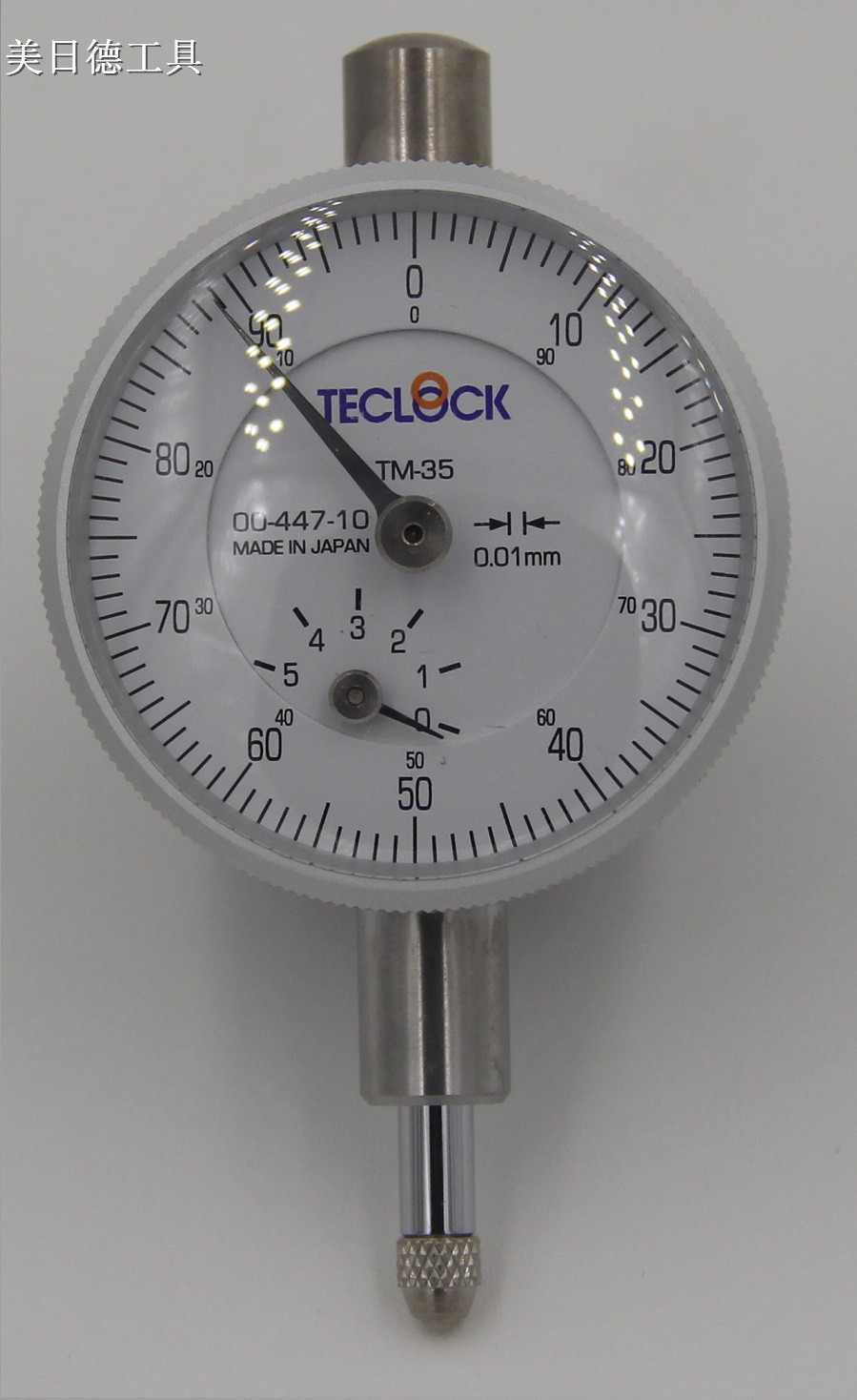 原装正品日本得乐TECLOCK TM-35 指针式百分表