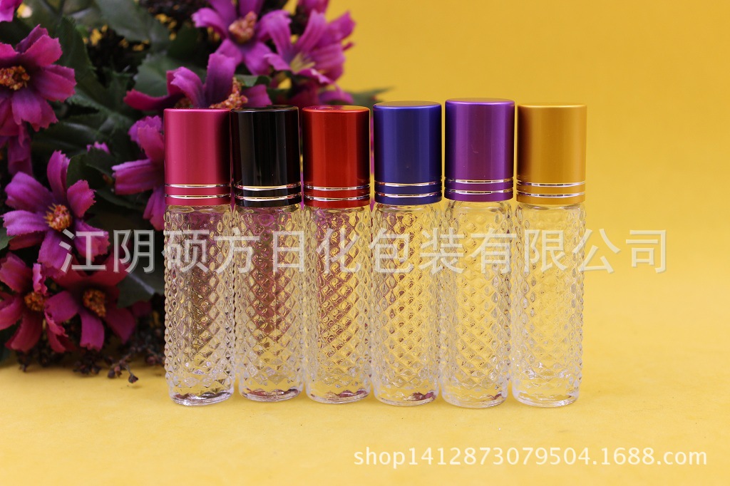 供应7ml滚珠瓶 香水走珠瓶 香水分装瓶 小香水瓶