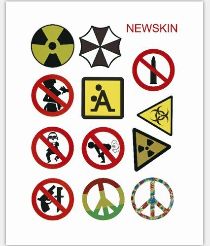 pvc汽车贴纸(可以重复使用贴纸)(可移胶水)(白底)a4尺寸