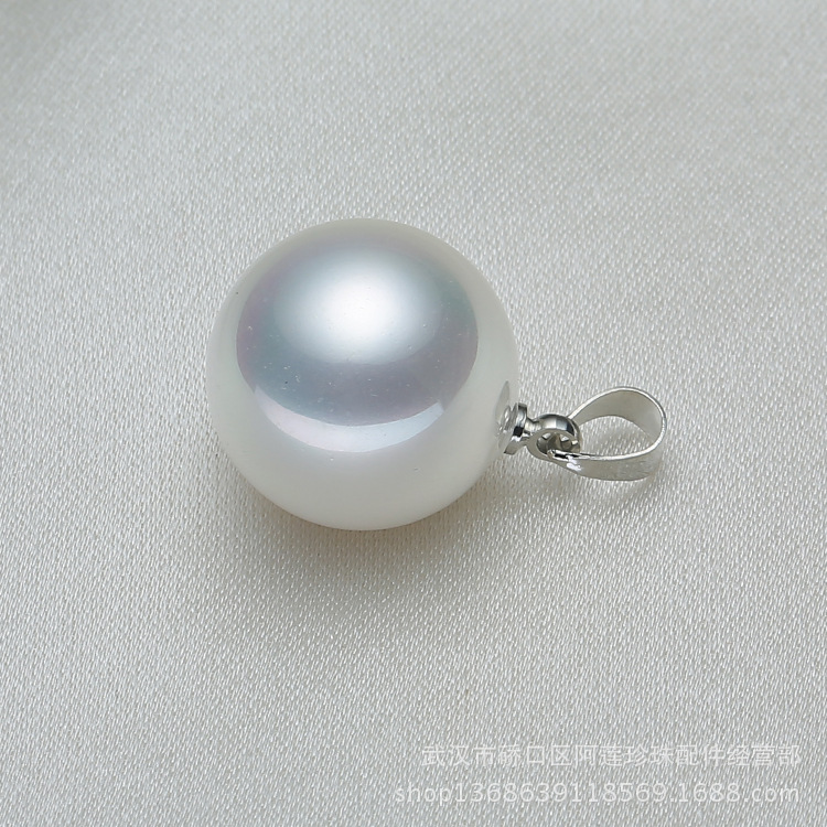 wholesale Alian Pearl Freshwater pearls Pendant 9-10mm Strong light Flawless Pearl Pendant S925