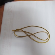 彩源绳带厂家现货供应0.8-2mm金银葱圆松紧绳吊牌用高品质弹力绳