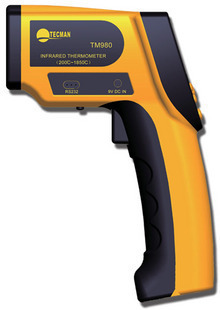 TM980香港泰克曼 高温型红外测温仪1850度 钢铁冶金专用