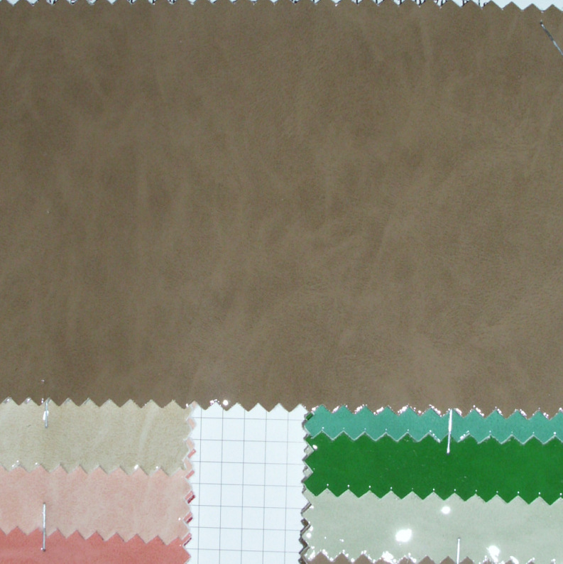 JP4009毛底镜面水晶PU人造革鞋材手袋包革