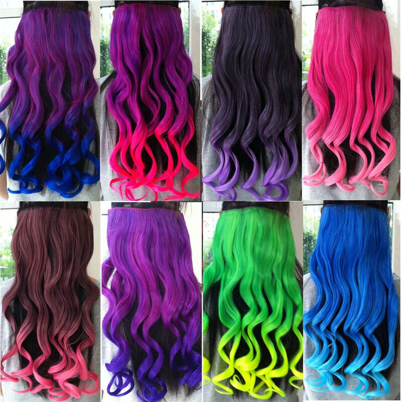 Matte Lengthened Thickened Hair Extender High Temperature Silk Color Gradient Roll Wig 60cm Hair Extender 249 Matte Lengthened Thickened Hair Extender High Temperature Silk Color Gradient Roll Wig 60cm Hair Extender 249