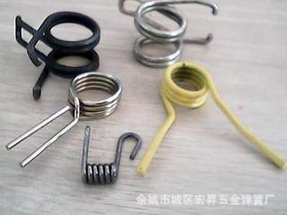弹簧生产厂家批发供应各种扭簧　欢迎来图来样