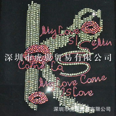 創意燙圖燙鑽設計直銷服裝專用免費可來樣設計燙圖燙鑽打版免費