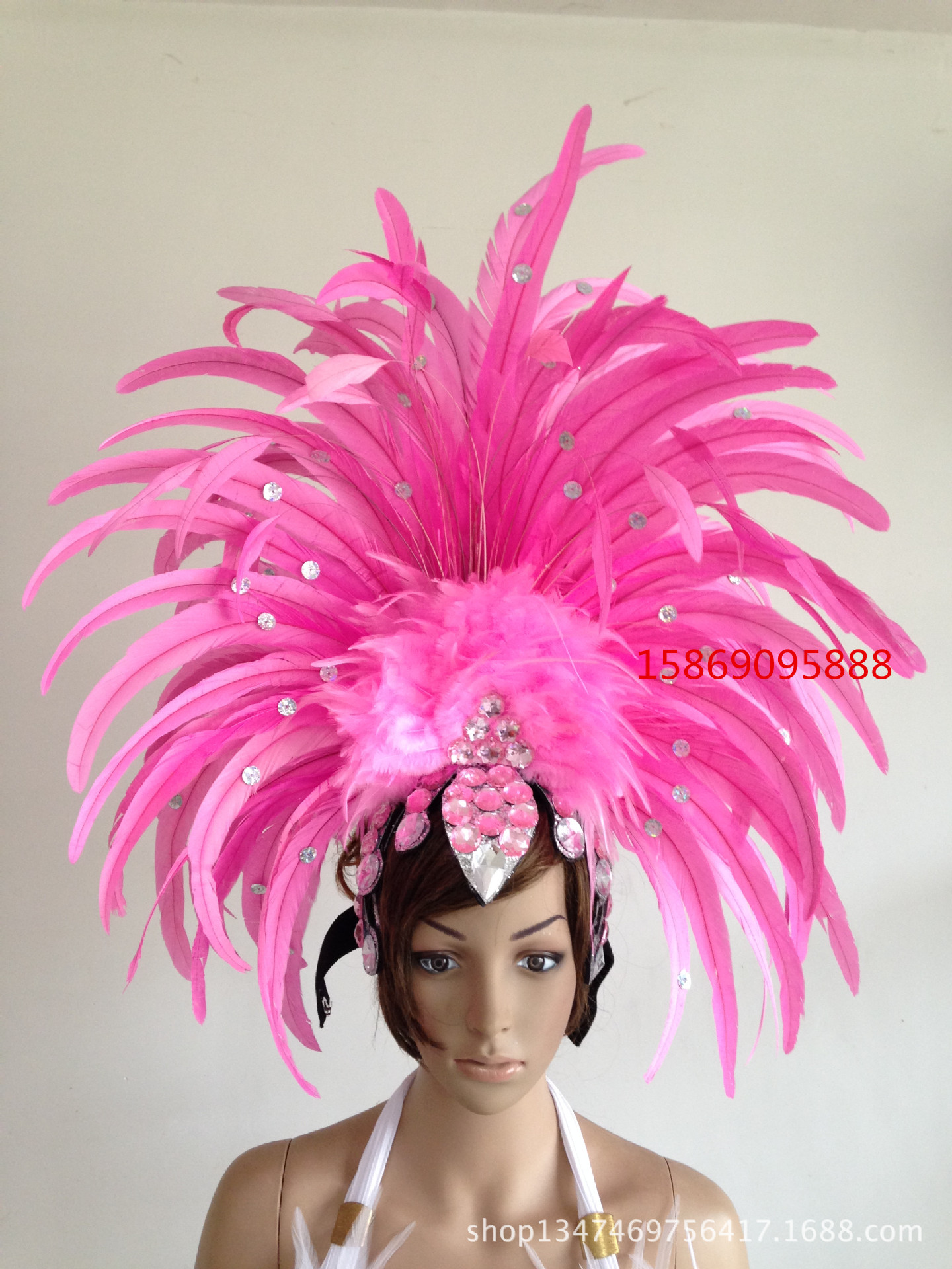 演出羽毛裝飾服裝