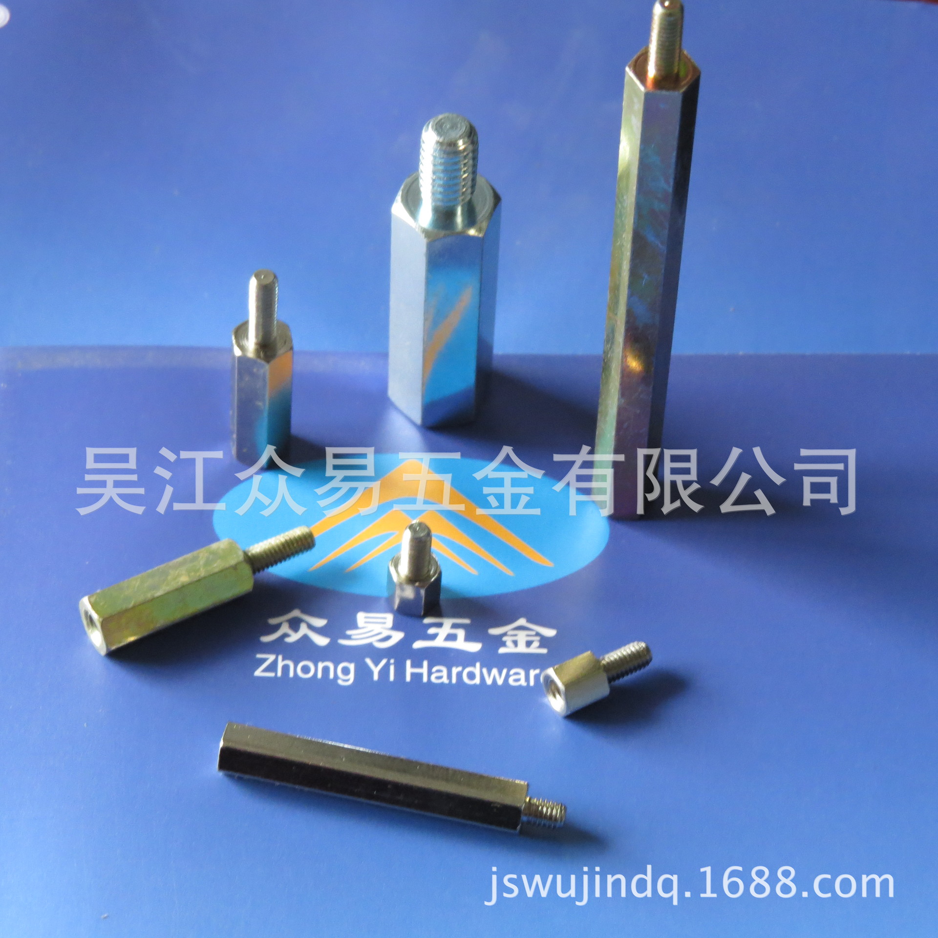 六角螺柱阴阳螺柱隔离柱间隔机箱支撑柱电路板镀锌镍接线M3M4M5M6