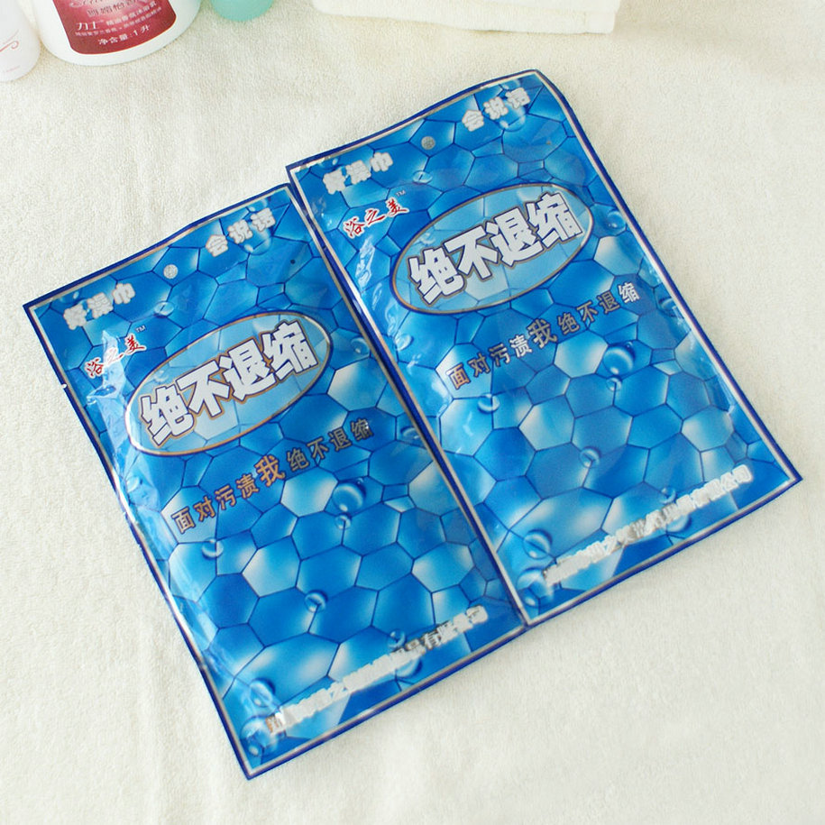 搓澡巾厂家批发绝不退缩 双面不缩水搓澡沐浴手套 独立包装搓背巾|ru