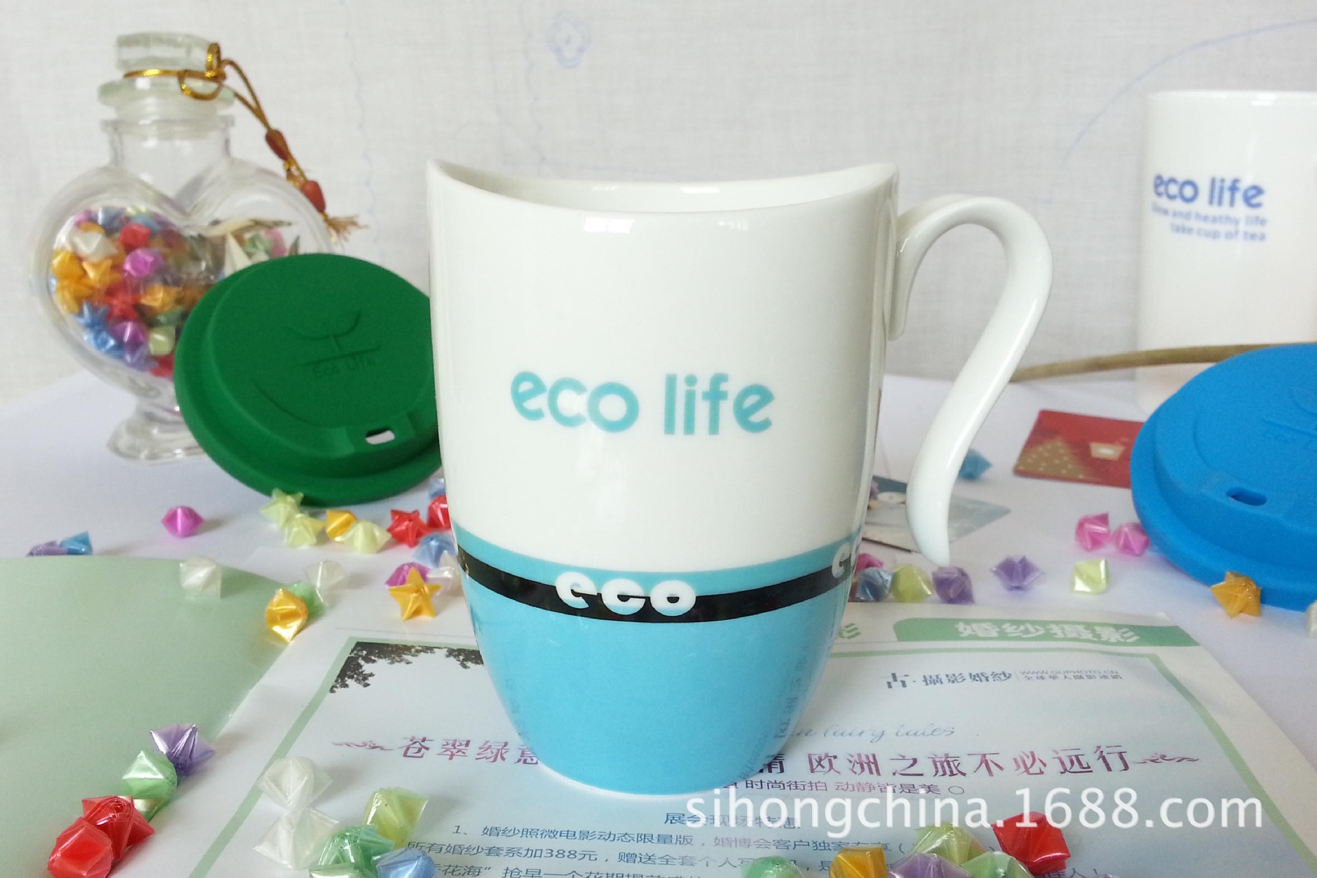 eco藍色