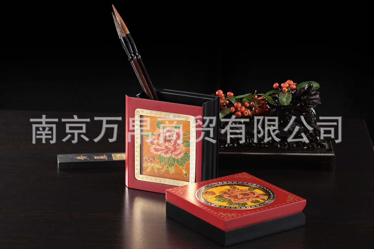 筆筒名片盒套裝 (3)