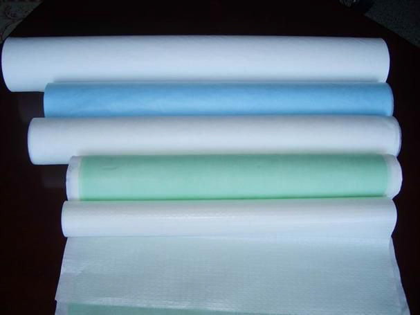 厂家供应一次性医用纸塑复合床单 无纺布床单卷