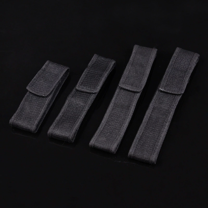 Сильный свет фонарик ткань набор открытый портативный набор фонарик черный нейлон набор