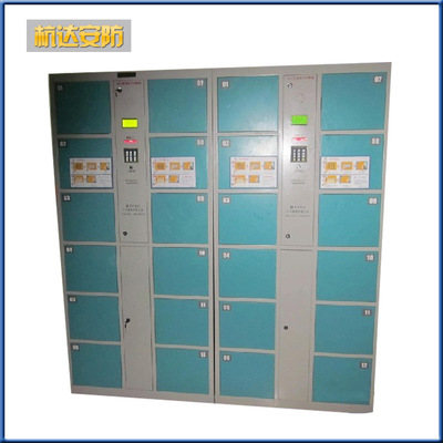 厂家定做 自动智能指纹储物柜 铁皮电子储物柜|ru