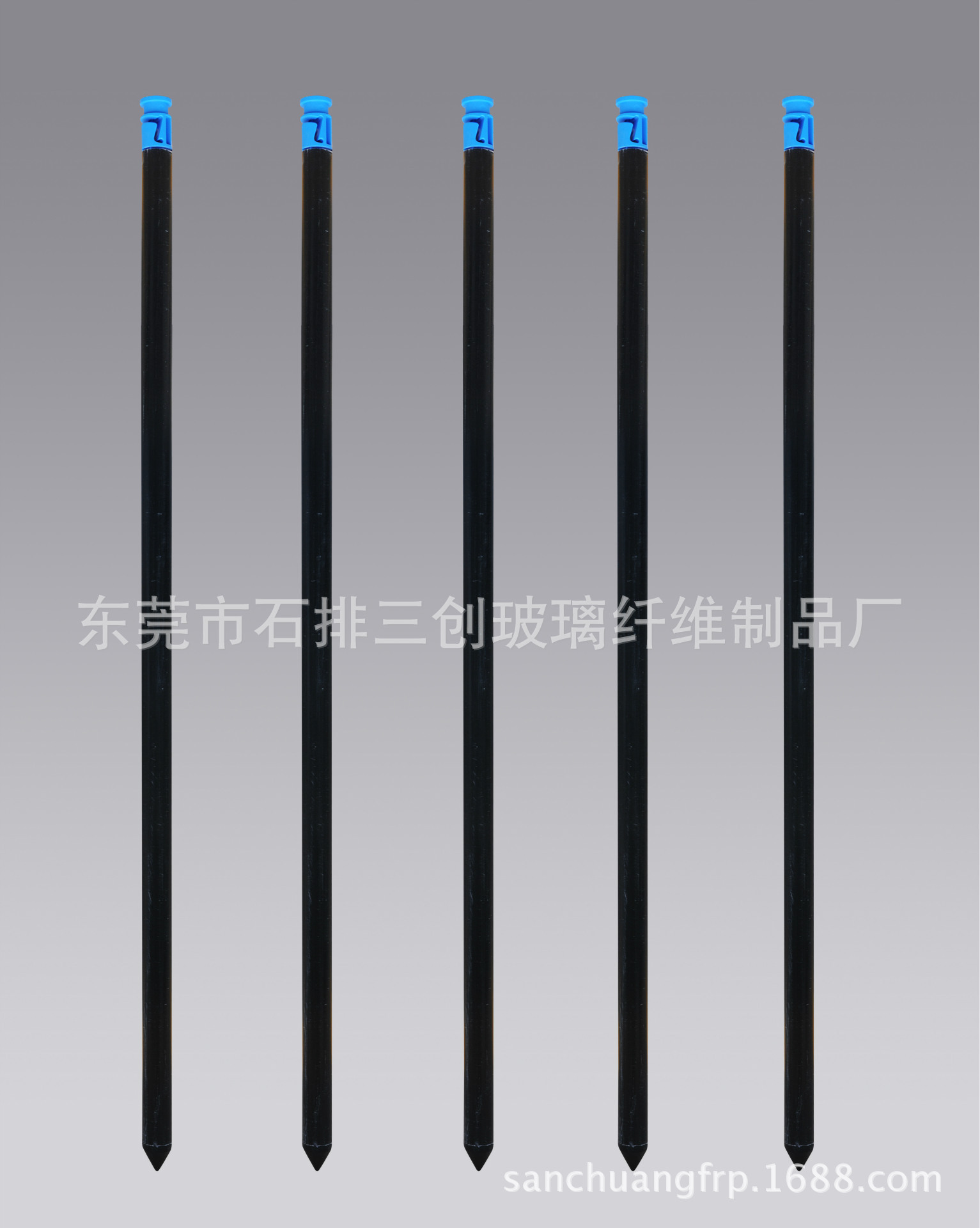 高强度优质玻璃纤维苗木支撑杆 新型树木果苗支撑杆