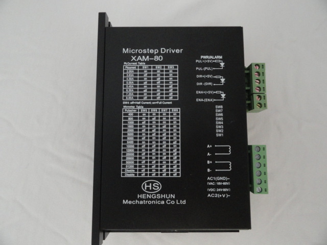 厂家现货两相步进电机驱动器DMA860裁切机驱动器XAM-80驱动模块