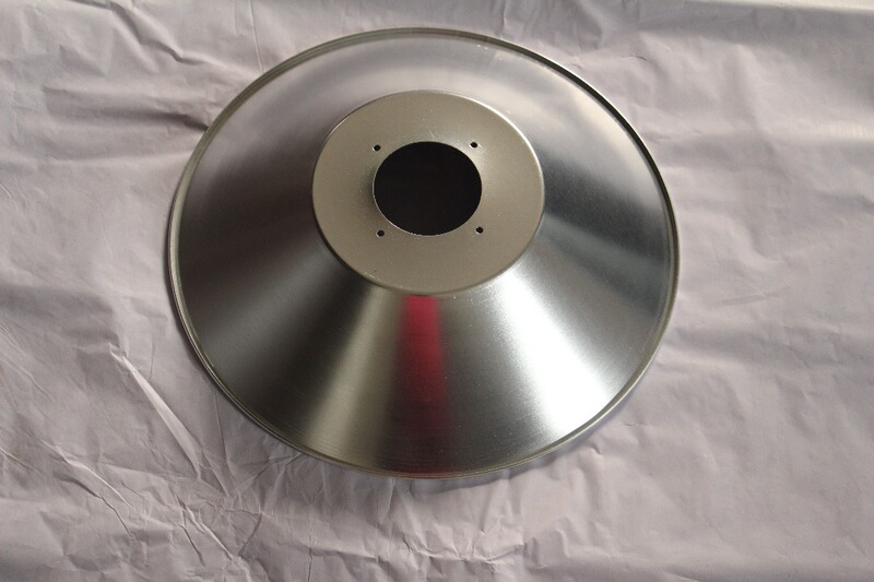 Direct Supply from Hardware Spinning Manufacturer: 350 Caliber 120-Degree Industrial and Mining Lamp Led Lampshade Vacuum Cleaner Cover, Specially Designed for Industrial and Mining Use