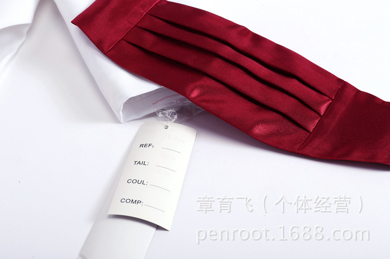FB014紅腰封黑-4