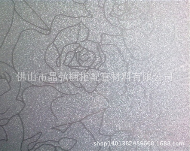 供应晶钢门贴膜橱柜碳光膜晶钢门贴膜PVC贴膜橱柜防水膜材料配件