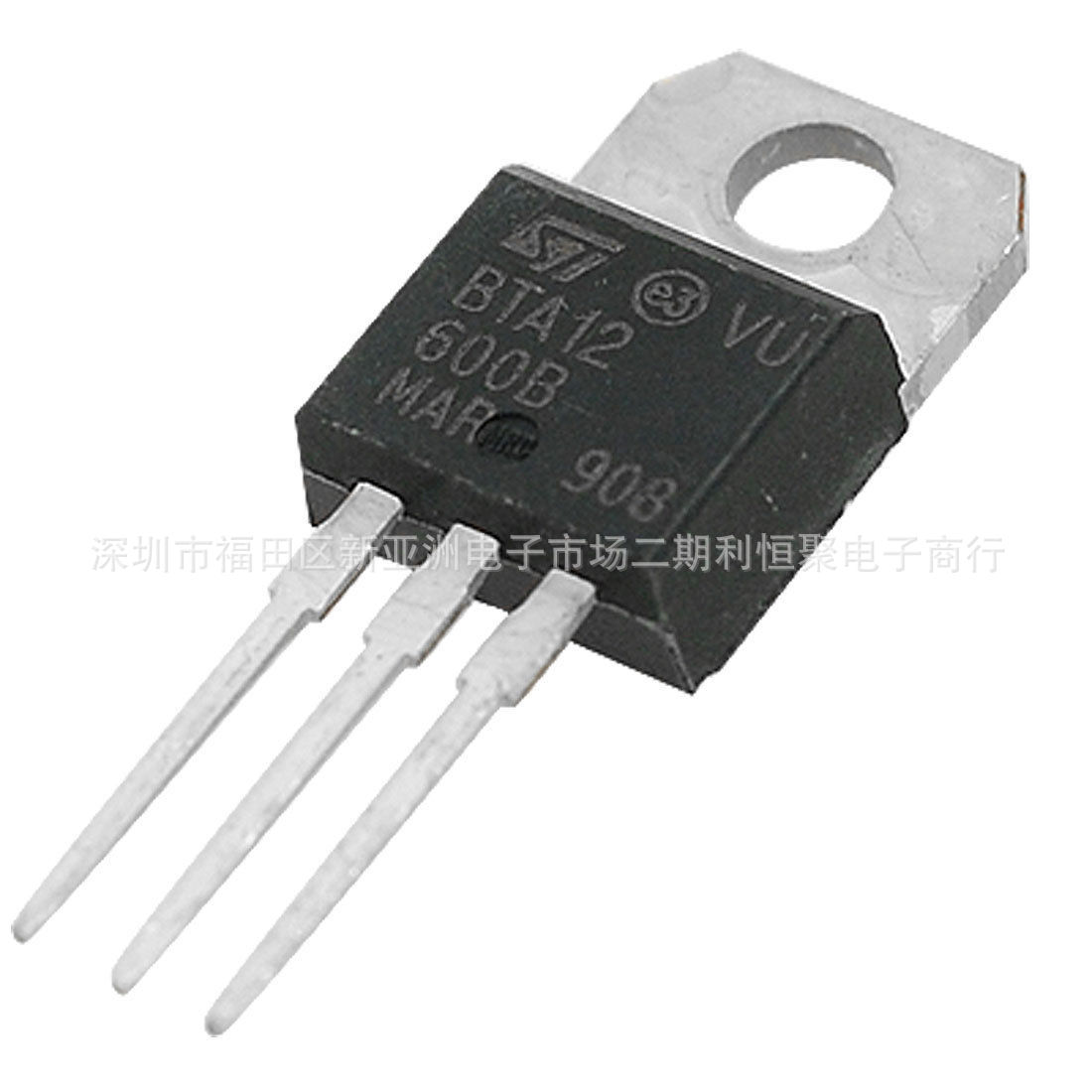 BTA12-600B 双向可控硅 12A 600V  ST 全新