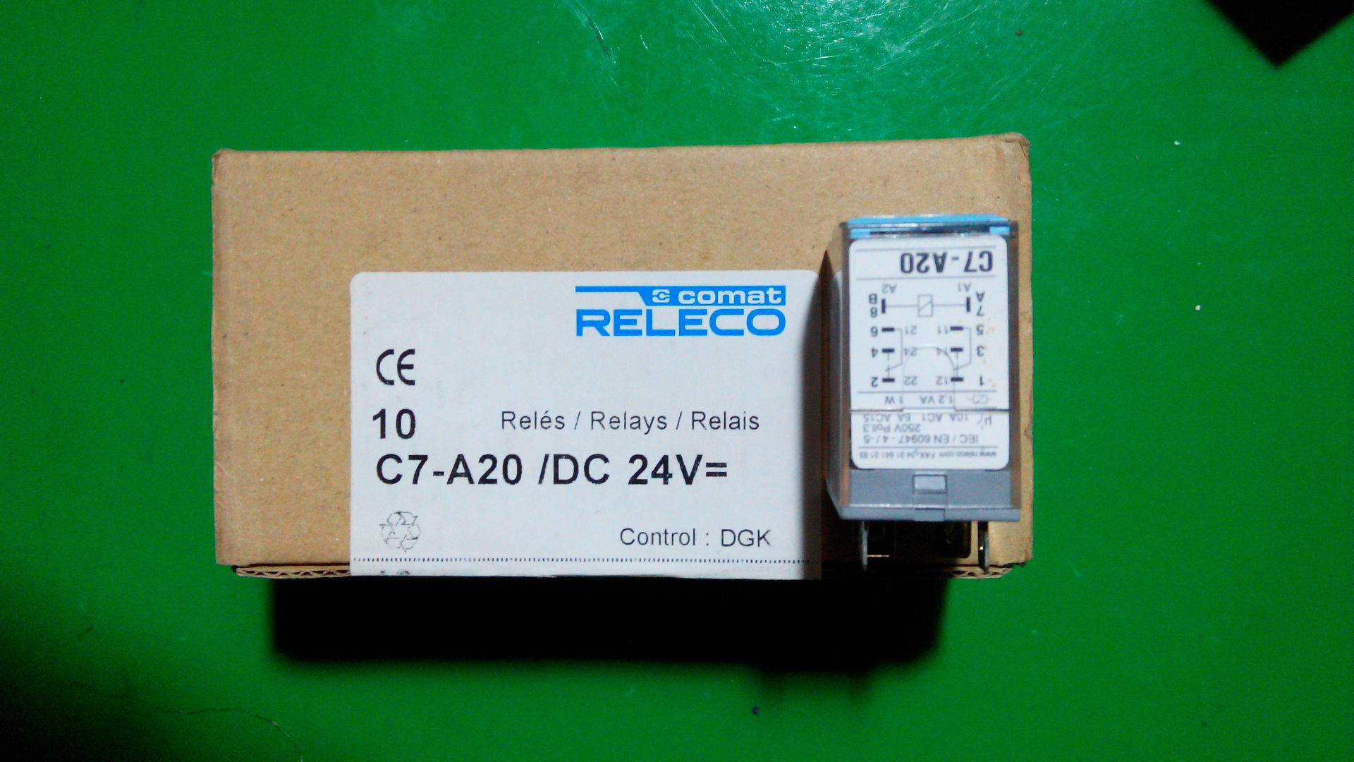 RELECO 继电器C7-A20DX DC24V