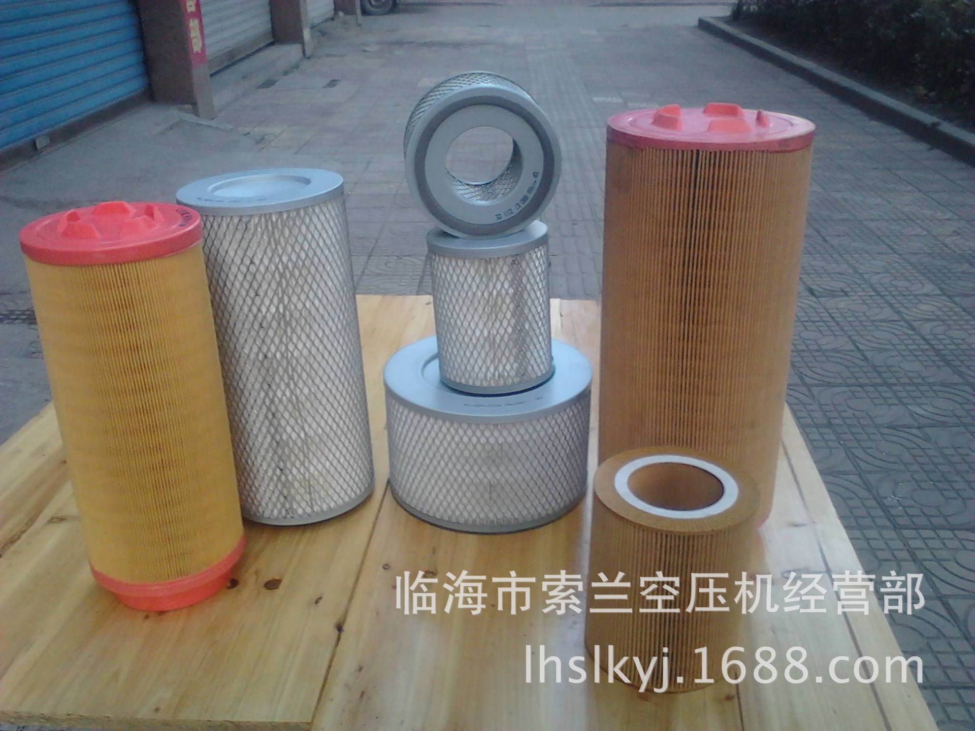 尚臻空压机配件活塞连杆空气滤清器  科普柯油分芯空气滤芯油滤芯