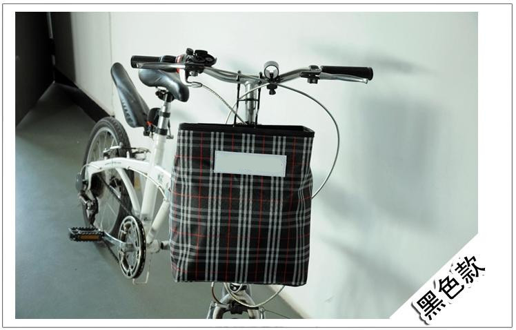 Panier pour vélo en toile - Ref 2260105 Image 8