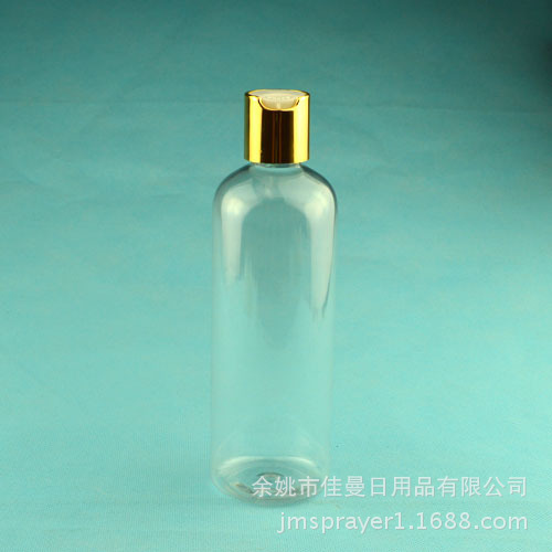 生产销售 300ml千秋瓶 按压盖瓶 塑料瓶子