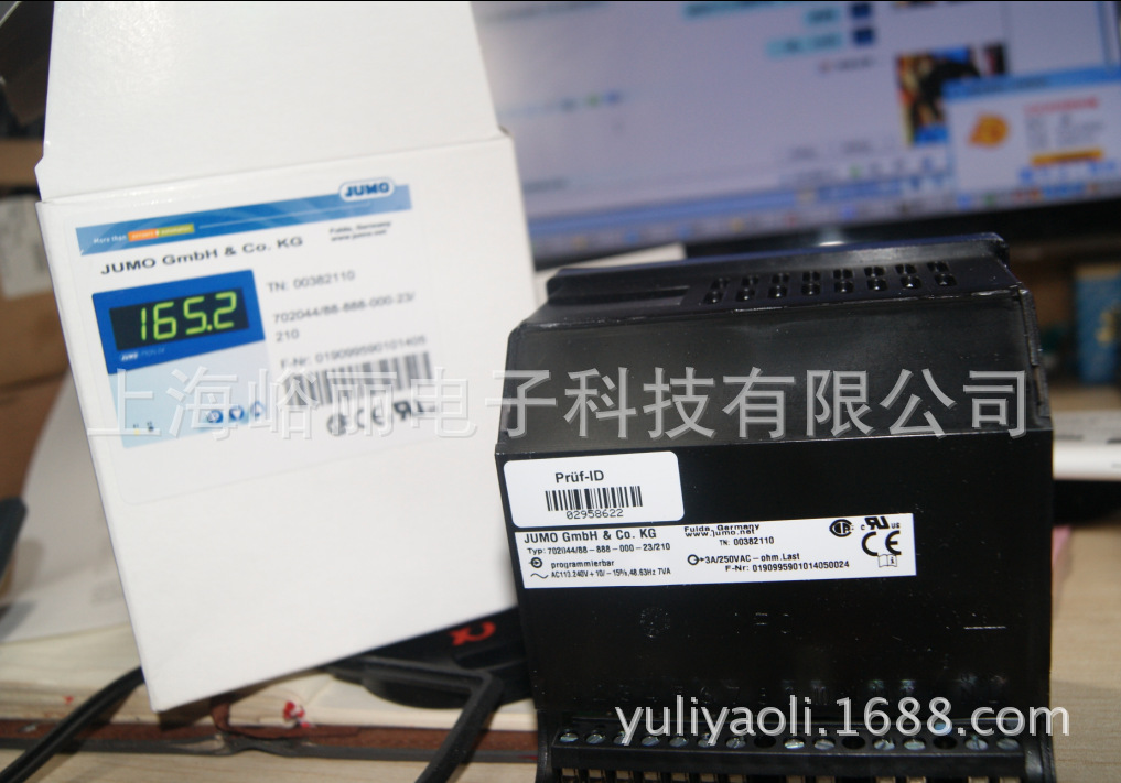 JUMO 温度开关702044/88-888-000-23/210 TN:00382110