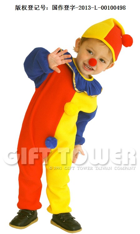 Festival House S-0001 Clown Costume Party Halloween Playful Performance Children's Costume Masquerade Ball Sleeping Bag detail image 3