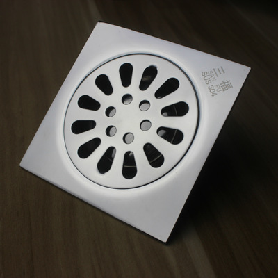 厂家直供10*10CM酒店地漏dn50 2厘3厘自封防臭地漏304不锈钢地漏|ms