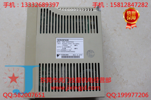 安川伺服驱动器SGD-02AHY500  保修三个月