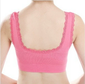 Sports bra, wireless bra for breastfeeding, supporting yoga clothing for yoga, plus size