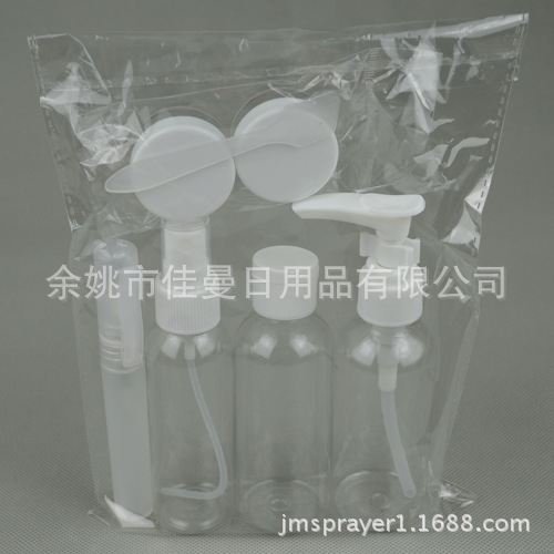旅行套装瓶 塑料空瓶 PET旅行套装瓶 PET瓶子各种规格可自选组合