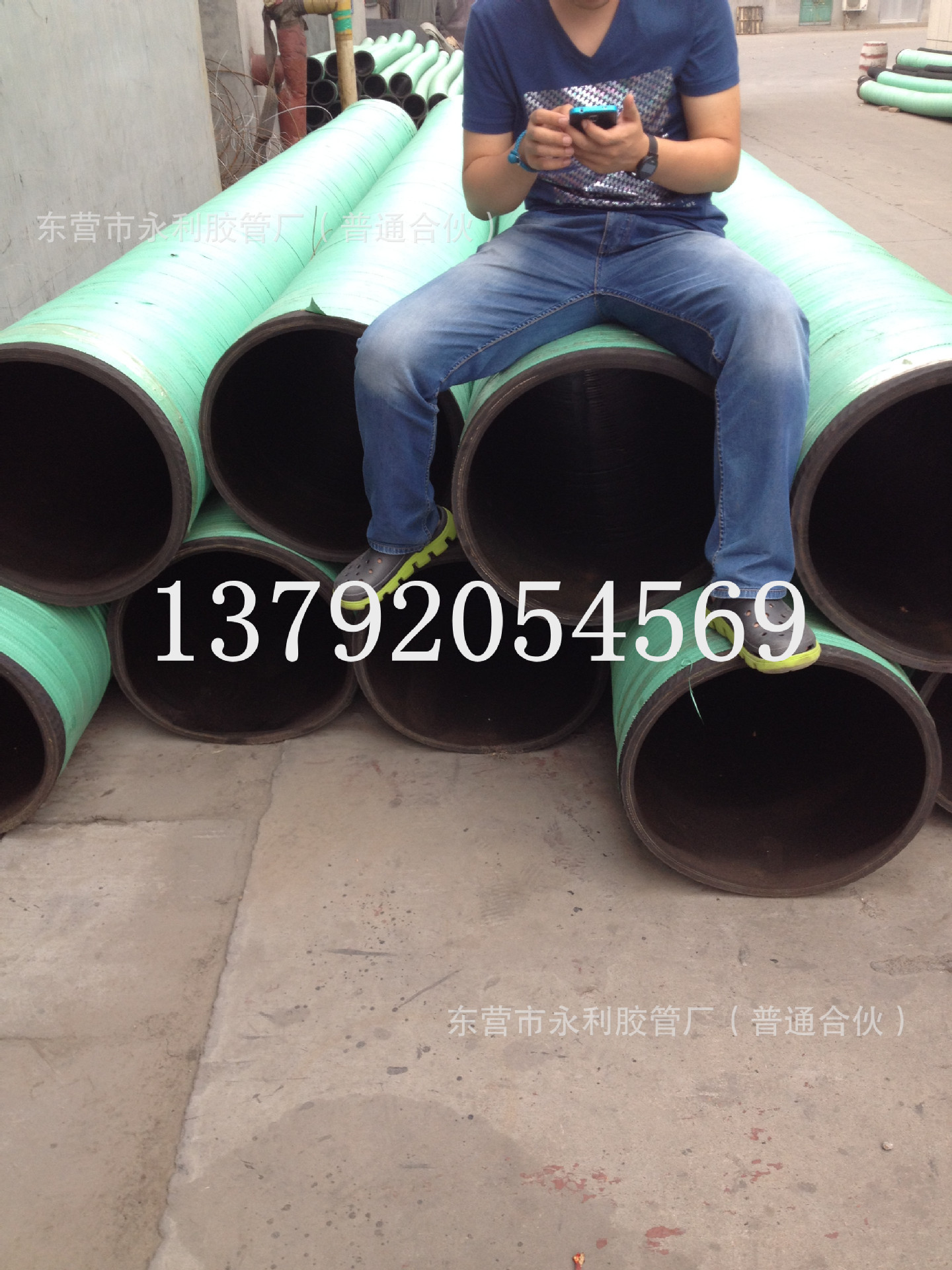 吸水排泥抽沙专用钢丝骨架橡胶管 大口径橡胶钢丝管250mm-1000mm