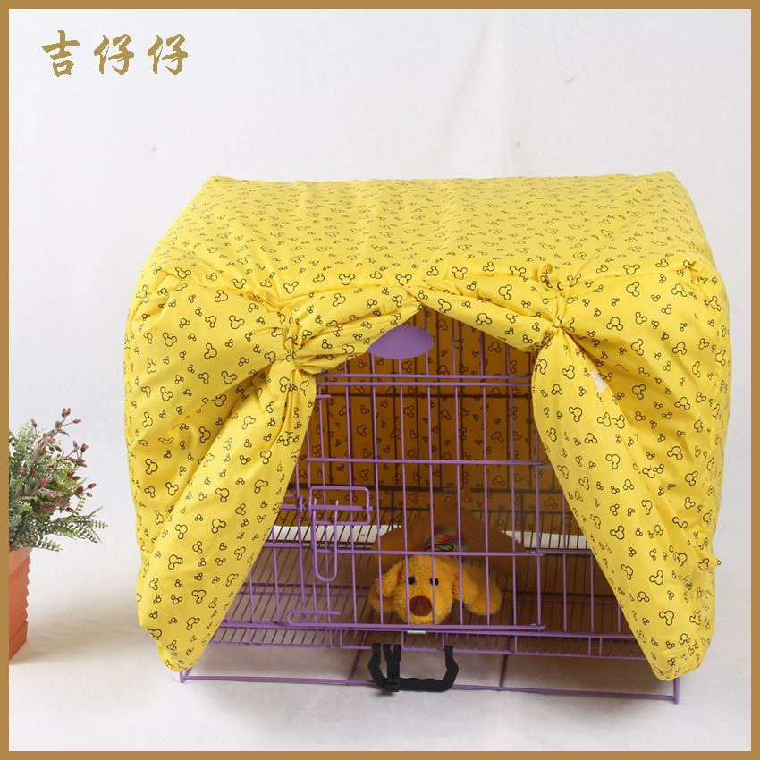 Jizaizi для домашних собак, теплое одеяло из шелка и хлопка, оптовая продажа, ветрозащитный непромокаемый теплый чехол для клетки