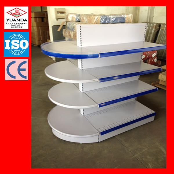 高档圆头超市货架